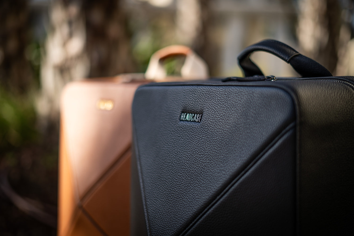 leather backpack